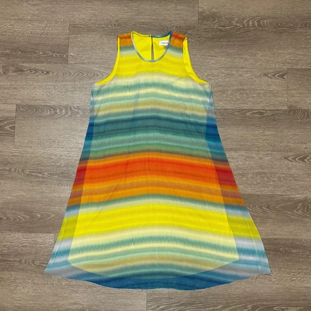 Calvin Klein Dress Size 4 Multi colors